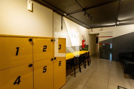 Área comum de kitnet/studio para alugar com 1 quarto, 32m² em Vila Cordeiro, São Paulo