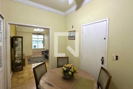Sala de Jantar de apartamento à venda com 3 quartos, 93m² em Copacabana, Rio de Janeiro