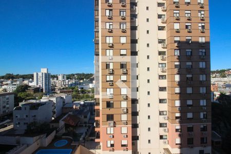 Vista da Sala de apartamento à venda com 2 quartos, 82m² em Menino Deus, Porto Alegre