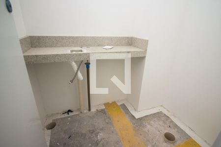 Lavabo da Sala de apartamento à venda com 2 quartos, 82m² em Menino Deus, Porto Alegre