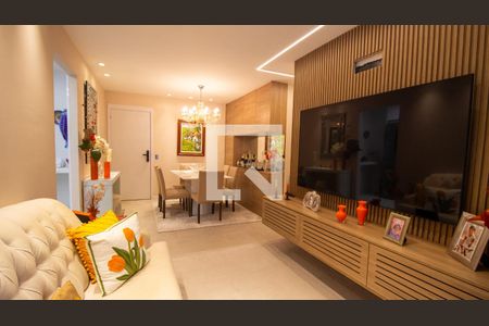 Sala de apartamento para alugar com 2 quartos, 80m² em Barra da Tijuca, Rio de Janeiro