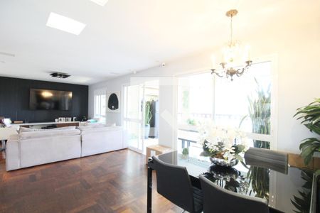 Sala de apartamento à venda com 3 quartos, 130m² em Panamby, São Paulo