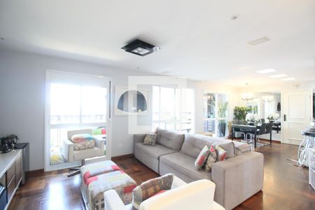 Sala de apartamento à venda com 3 quartos, 130m² em Panamby, São Paulo