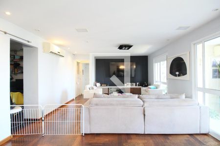 Sala de apartamento à venda com 3 quartos, 130m² em Panamby, São Paulo