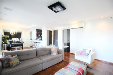 Sala de apartamento à venda com 3 quartos, 130m² em Panamby, São Paulo