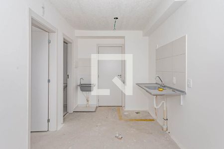 Sala e Cozinha de apartamento à venda com 1 quarto, 24m² em Vila da Saúde, São Paulo