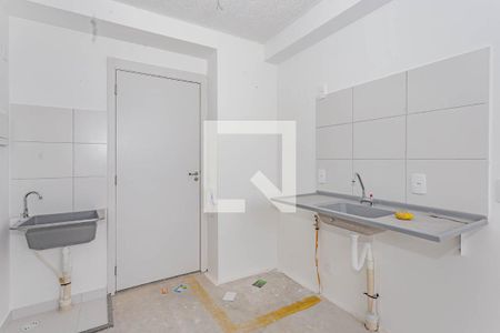 Sala e Cozinha de apartamento à venda com 1 quarto, 24m² em Vila da Saúde, São Paulo