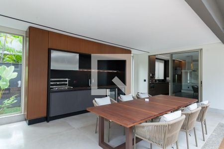 Churrasqueira de casa de condomínio à venda com 4 quartos, 548m² em Jardim Serrano, Nova Lima