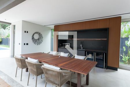 Churrasqueira de casa de condomínio à venda com 4 quartos, 548m² em Jardim Serrano, Nova Lima