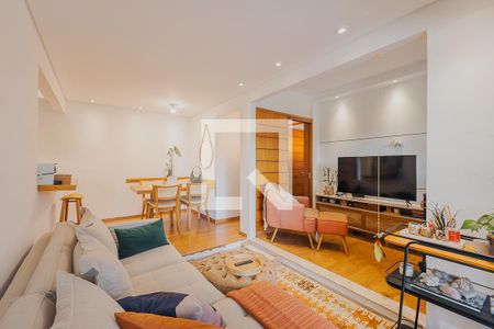 Sala de apartamento à venda com 1 quarto, 50m² em Alto de Pinheiros, São Paulo