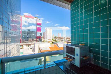 Varanda da sala de apartamento para alugar com 2 quartos, 100m² em Jardim Bela Vista, Santo André