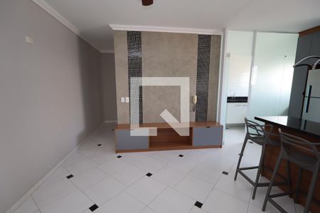 Sala de TV de apartamento para alugar com 2 quartos, 75m² em Jardim Bela Vista, Santo André