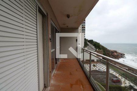 Varanda Quarto 1 de apartamento para alugar com 4 quartos, 120m² em Jardim Asturias, Guarujá