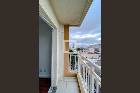 Varanda da Sala de apartamento para alugar com 1 quarto, 33m² em Sé, São Paulo