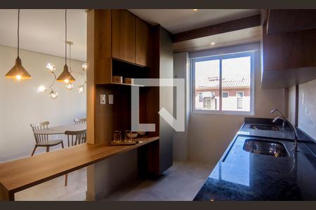 Cozinha de apartamento à venda com 3 quartos, 74m² em Sagrada Família, Belo Horizonte