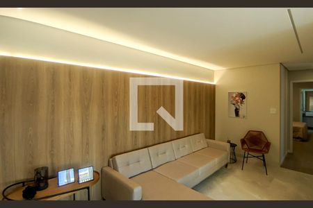 Sala de apartamento à venda com 3 quartos, 74m² em Sagrada Família, Belo Horizonte