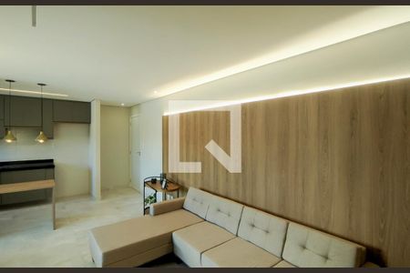 Sala de apartamento à venda com 3 quartos, 74m² em Sagrada Família, Belo Horizonte