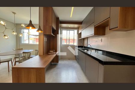 Cozinha de apartamento à venda com 3 quartos, 74m² em Sagrada Família, Belo Horizonte