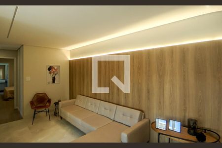 Sala de apartamento à venda com 3 quartos, 144m² em Sagrada Família, Belo Horizonte