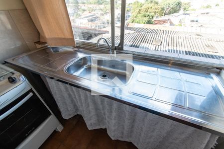 Cozinha de kitnet/studio para alugar com 1 quarto, 25m² em Vila Clementino, São Paulo