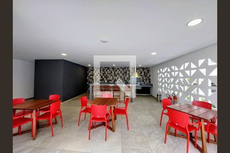 Área comum - Churrasqueira de apartamento para alugar com 2 quartos, 46m² em Campininha, São Paulo
