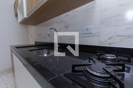 Cozinha e Área de Serviço de casa para alugar com 2 quartos, 52m² em Cidade Mãe do Céu, São Paulo