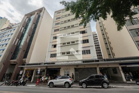 Fachada de kitnet/studio para alugar com 1 quarto, 30m² em Bela Vista, São Paulo