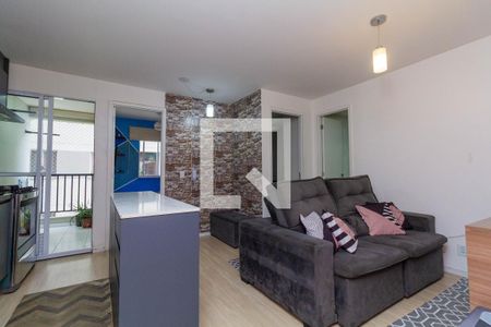 Sala/Cozinha de apartamento à venda com 2 quartos, 40m² em Cangaiba, São Paulo