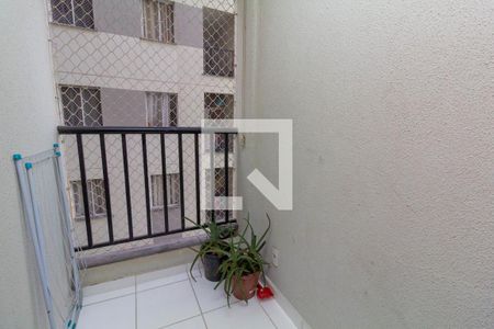 Varanda de apartamento à venda com 2 quartos, 40m² em Cangaiba, São Paulo