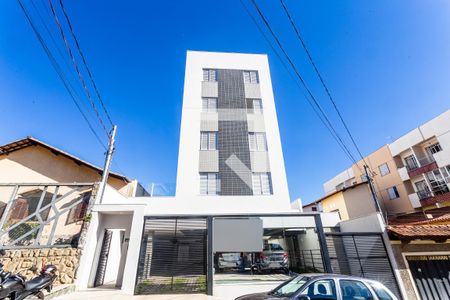 Fachada de apartamento à venda com 3 quartos, 74m² em Ana Lúcia, Belo Horizonte