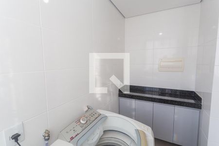 Área de Serviço de apartamento à venda com 3 quartos, 74m² em Ana Lúcia, Belo Horizonte