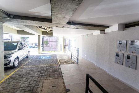 Área comum - Estacionamento de apartamento à venda com 3 quartos, 74m² em Ana Lúcia, Belo Horizonte