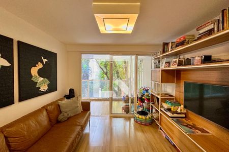 Sala de apartamento à venda com 3 quartos, 106m² em Laranjeiras, Rio de Janeiro