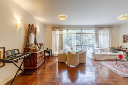 Sala de apartamento à venda com 2 quartos, 162m² em Jardim Paulista, São Paulo