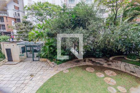 Vista da Sala de apartamento à venda com 2 quartos, 162m² em Jardim Paulista, São Paulo