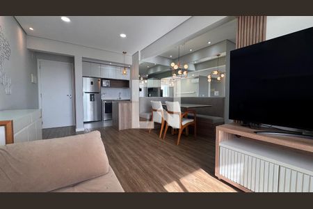 Sala de apartamento para alugar com 3 quartos, 80m² em Jardim Nova Europa, Campinas