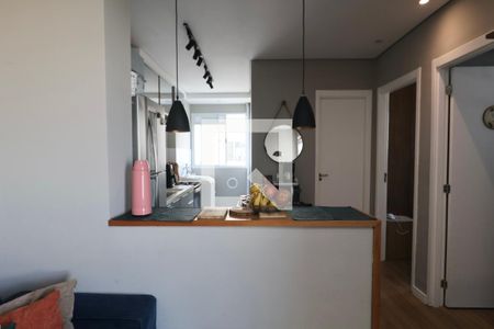 Sala de apartamento para alugar com 2 quartos, 45m² em Parque Enseada, Guarujá