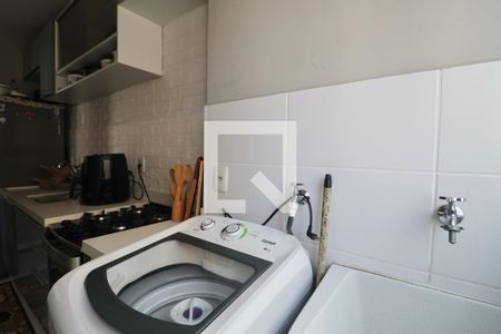 Área de Serviço de apartamento para alugar com 2 quartos, 45m² em Parque Enseada, Guarujá
