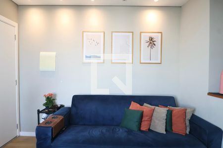 Sala de apartamento para alugar com 2 quartos, 45m² em Parque Enseada, Guarujá