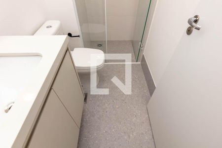 Banheiro de kitnet/studio para alugar com 1 quarto, 26m² em Santa Cecilia, São Paulo