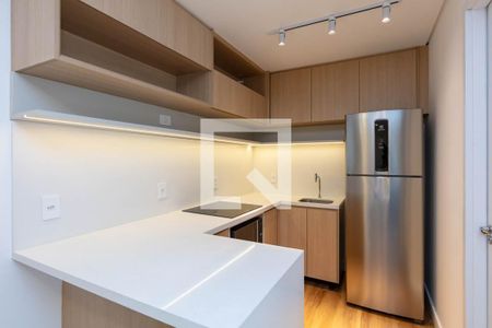 Cozinha de kitnet/studio para alugar com 1 quarto, 29m² em Santa Cecilia, São Paulo
