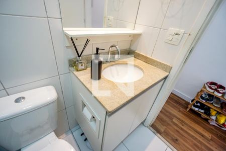 Banheiro de kitnet/studio à venda com 1 quarto, 35m² em Vila Gomes Cardim, São Paulo