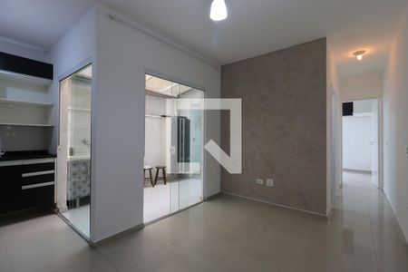 Sala de apartamento para alugar com 2 quartos, 48m² em Campestre, Santo André