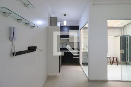 Cozinha de apartamento para alugar com 2 quartos, 48m² em Campestre, Santo André