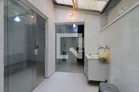 Área de Serviço de apartamento para alugar com 2 quartos, 48m² em Campestre, Santo André