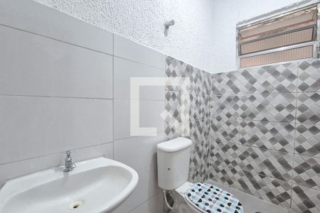 Banheiro Social de casa para alugar com 2 quartos, 100m² em Vila Alves Dias, São Bernardo do Campo