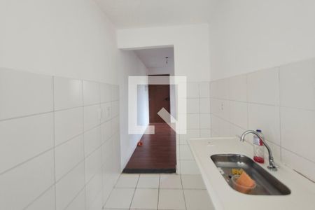 Cozinha de apartamento à venda com 2 quartos, 44m² em Residencial Cosmos, Campinas