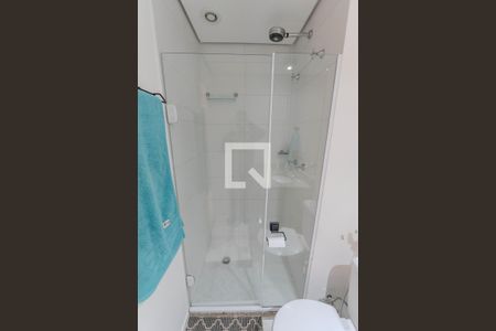Banheiro de kitnet/studio para alugar com 1 quarto, 40m² em Bela Vista, São Paulo