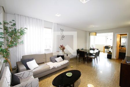 Sala de apartamento à venda com 4 quartos, 125m² em Buritis, Belo Horizonte