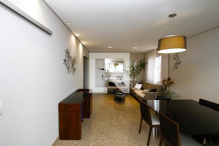 Sala de apartamento à venda com 4 quartos, 125m² em Buritis, Belo Horizonte